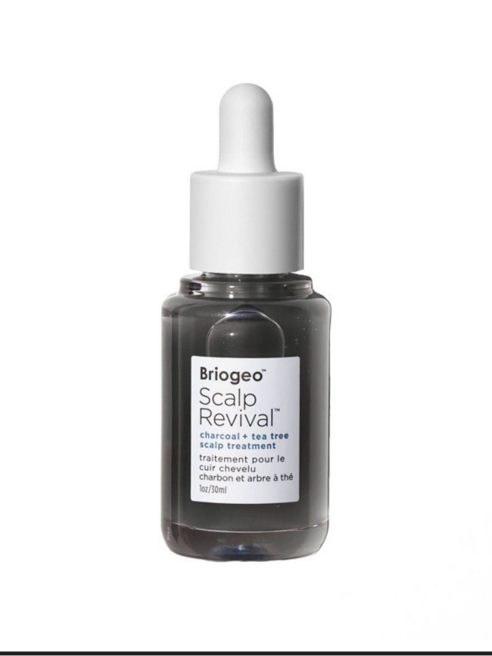 New Briogeo Scalp Revival Charcoal Tea Tree Scalp Treatment Serum All Hair types